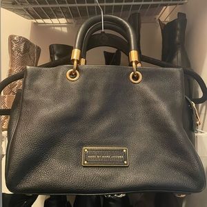 Marc by Marc Jacobs black leather satchel bag | pre-loved 🚨 FINAL MD! 🚨